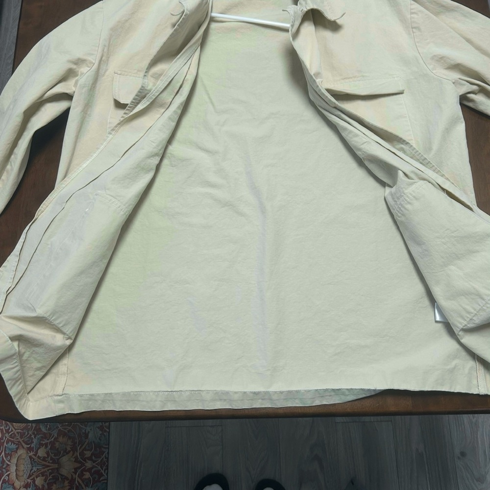 Lioness Giselle Trench Coat Mini Dress in Beige without tie belt Size L - Picture 5 of 16